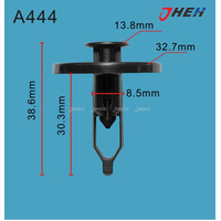 A444 Car Trim Clips 5 Pcs in 1 Pack Fits Toyota Models