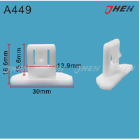 A449 Car Trim Clips 10 Pcs in 1 Pack Fits Toyota Models