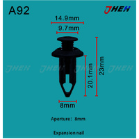 A92 Car Trim Clips 10 Pcs in 1 Pack Fits Toyota Models