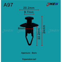 A97 Car Trim Clips 10 Pcs in 1 Pack Fits Toyota Models