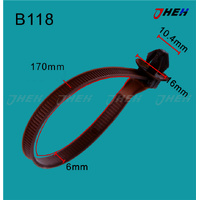 B118 Auto Cable Zip Ties 10 Pcs in 1 Pack Fits Honda Models