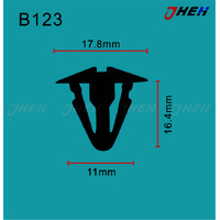 B123 Car Trim Clips 10 Pcs in 1 Pack Fits Honda Models
