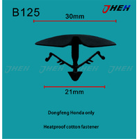 B125 Car Trim Clips 10 Pcs in 1 Pack Fits Honda Models