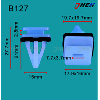 B127 Car Trim Clips 5 Pcs in 1 Pack Fits Honda Models