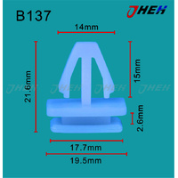 B137 Car Trim Clips 10 Pcs in 1 Pack Fits Honda Models