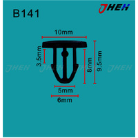 B141 Car Trim Clips 10 Pcs in 1 Pack Fits Honda Models