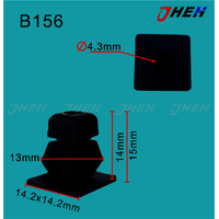 B156 Car Trim Clips 10 Pcs in 1 Pack Fits Honda Models