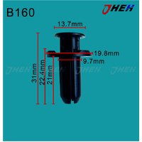 B160 Car Trim Clips 10 Pcs in 1 Pack Fits Honda Models