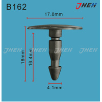 B162 Car Trim Clips 10 Pcs in 1 Pack Fits Honda Models