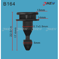 B164 Car Trim Clips 10 Pcs in 1 Pack Fits Honda Models