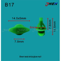 B17 Car Trim Clips 10 Pcs in 1 Pack Fits Honda Models