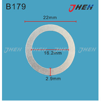 B179 Sump Plug Washers 10 Pcs in 1 Pack Fits Honda Models