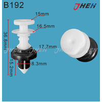 B192 Car Trim Clips 10 Pcs in 1 Pack Fits Honda Models