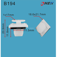 B194 Car Trim Clips 10 Pcs in 1 Pack Fits Honda Models