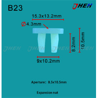 B23 Car Trim Clips 10 Pcs in 1 Pack Fits Honda Models