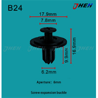 B24 Car Trim Clips 10 Pcs in 1 Pack Fits Honda Models