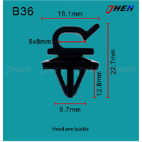 B36 Car Trim Clips 10 Pcs in 1 Pack Fits Honda Models