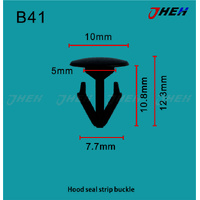 B41 Car Trim Clips 10 Pcs in 1 Pack Fits Honda Models