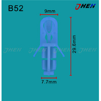 B52 Car Trim Clips 10 Pcs in 1 Pack Fits Honda Models