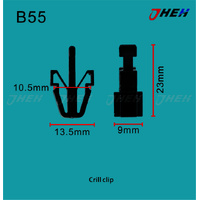 B55 Car Trim Clips 10 Pcs in 1 Pack Fits Honda Models