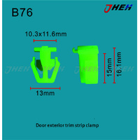 B76 Car Trim Clips 10 Pcs in 1 Pack Fits Honda Models