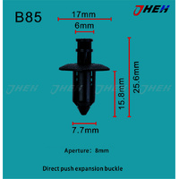 B85 Car Trim Clips 10 Pcs in 1 Pack Fits Honda Models