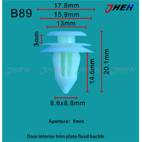 B89 Car Trim Clips 10 Pcs in 1 Pack Fits Honda Models