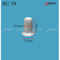 BC16 Car Trim Clips 10 Pcs in 1 Pack Fits Mercedes-Benz Models