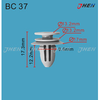 BC37 Car Trim Clips 10 Pcs in 1 Pack Fits Mercedes-Benz Models