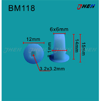 BM118 Car Trim Clips 10 Pcs in 1 Pack Fits BMW Models