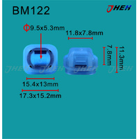 BM122 Car Trim Clips 10 Pcs in 1 Pack Fits BMW Models