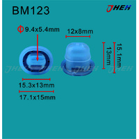 BM123 Car Trim Clips 10 Pcs in 1 Pack Fits BMW Models