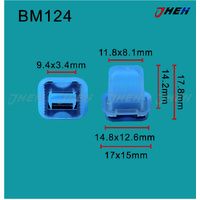 BM124 Car Trim Clips 10 Pcs in 1 Pack Fits BMW Models