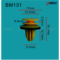 BM131 Car Trim Clips 10 Pcs in 1 Pack Fits BMW Models