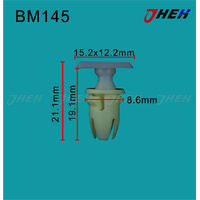 BM145 Car Trim Clips 10 Pcs in 1 Pack Fits BMW Models