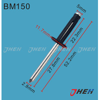 BM150 Auto Blind Rivets 10 Pcs in 1 Pack Fits BMW Models