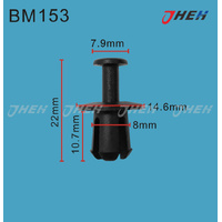 BM153 Car Trim Clips 10 Pcs in 1 Pack Fits BMW Models