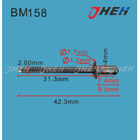 BM158 Auto Blind Rivets 10 Pcs in 1 Pack Fits BMW Models