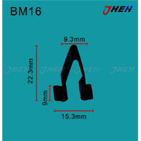 BM16 Car Trim Clips 10 Pcs in 1 Pack Fits BMW Models