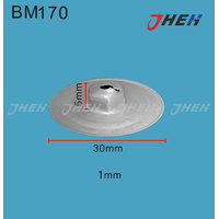 BM170 Auto U-Clip Nuts 10 Pcs in 1 Pack Fits BMW Models