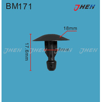 BM171 Car Trim Clips 10 Pcs in 1 Pack Fits BMW Models