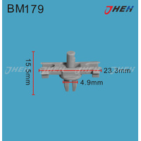 BM179 Car Trim Clips 10 Pcs in 1 Pack Fits BMW Models