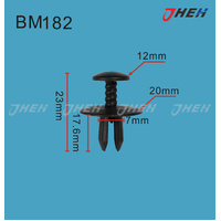 BM182 Car Trim Clips 10 Pcs in 1 Pack Fits BMW Models