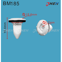 BM185 Car Trim Clips 10 Pcs in 1 Pack Fits BMW Models