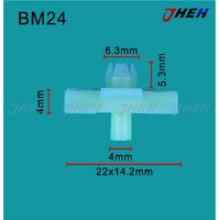 BM24 Car Trim Clips 10 Pcs in 1 Pack Fits BMW Models
