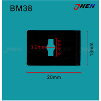 BM38 Car Trim Clips 10 Pcs in 1 Pack Fits BMW Models