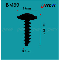 BM39 Auto Body Screws 10 Pcs in 1 Pack Fits BMW Models