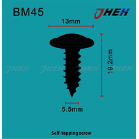 BM45 Auto Body Screws 10 Pcs in 1 Pack Fits BMW Models