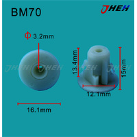 BM70 Car Trim Clips 10 Pcs in 1 Pack Fits BMW Models