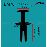 BM76 Car Trim Clips 10 Pcs in 1 Pack Fits BMW Models